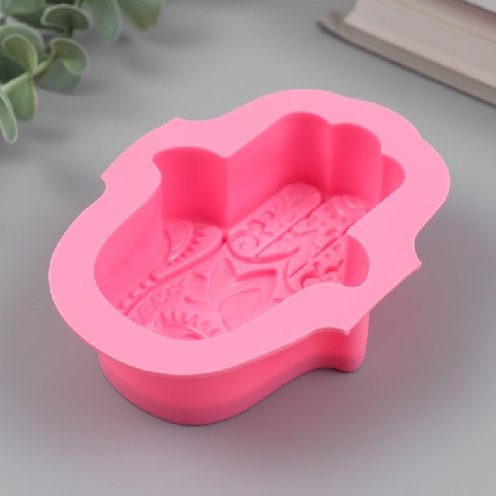 Молд силикон Молд силикон "Рука Фатимы" 11х8,5х3,5 см