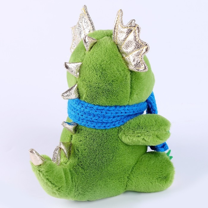 Новогодняя мягкая игрушка &laquo;Дракоша в шарфе&raquo;