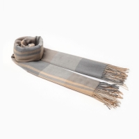 Палантин женский, цвет жёлтый/серый, размер 70х180 см Палантин женский, цвет жёлтый/серый, размер 70х180 см