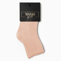 Носки детские MINAKU, цвет персиковый, 7-10 см Носки детские MINAKU, цвет персиковый, 7-10 см