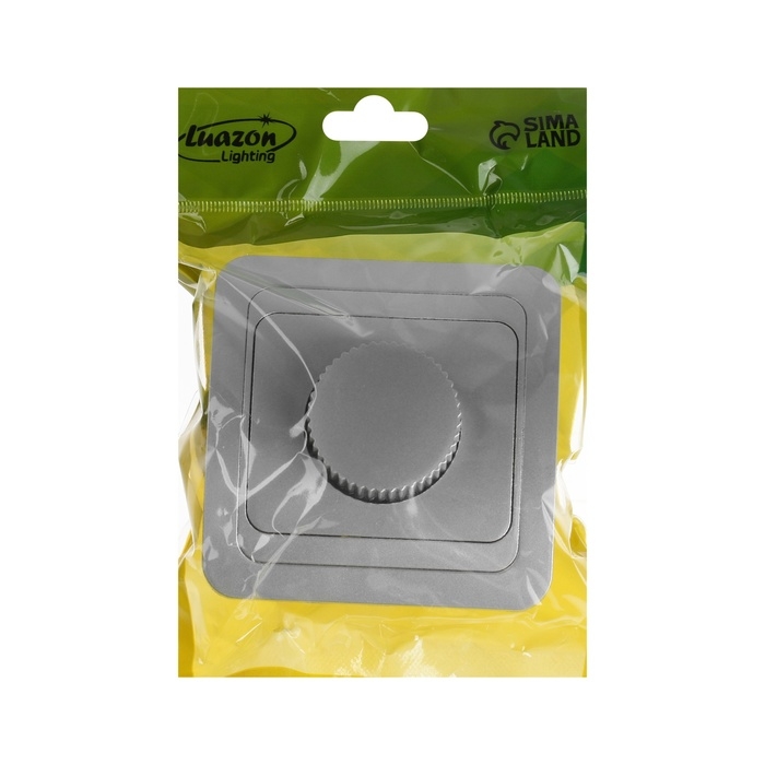 Диммер Luazon Lighting Диммер Luazon Lighting "Орион", 10 А, скрытый, серебристый