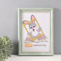 Фоторамка пластик "Вавилон" 21х30 см, салатовый Фоторамка пластик "Вавилон" 21х30 см, салатовый