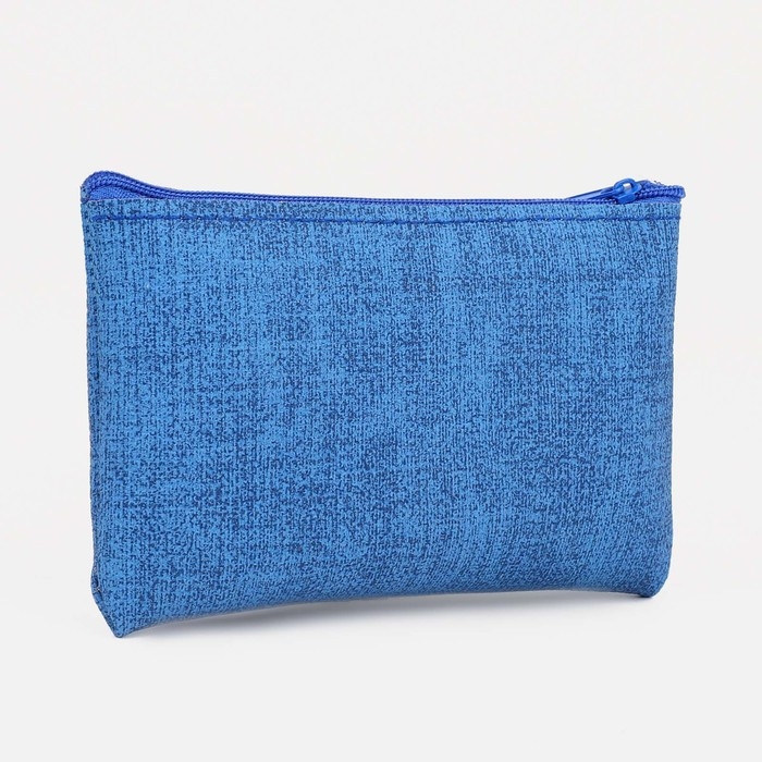 Кошелёк женский на молнии, цвет синий Кошелёк женский на молнии, цвет синий