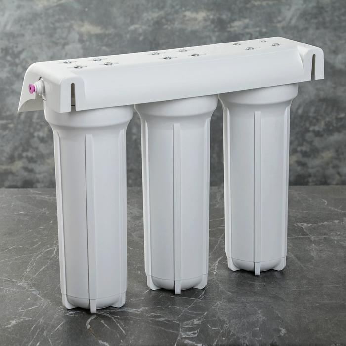 Система для фильтрации воды под мойку «Гейзер-3 Био», для жёсткой воды Система для фильтрации воды под мойку «Гейзер-3 Био», для жёсткой воды