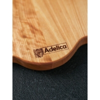 Менажница Adelica &laquo;Новогодний Дед Мороз&raquo;, 28&times;22&times;1,8 см, пропитана маслом, берёза