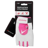 Спортивные перчатки ONLYTOP модель 9145, р. L Спортивные перчатки ONLYTOP модель 9145, р. L