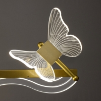 Светильник "Фьюжн" LED 110Вт 3000-6000К золото 100х12х28см Светильник "Фьюжн" LED 110Вт 3000-6000К золото 100х12х28см