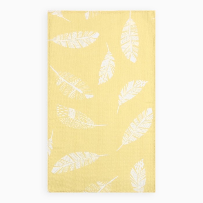 Полотенце кухонное, набор 5 шт., Экономь и Я, размер 32х58 см, цвет МИКС, вафельное, 120 гр/м2, 100% хлопок