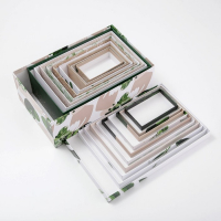 Набор коробок 10 в 1, упаковка подарочная, «GREEN», 12 х 7 х 4 - 32.5 х 20 х 12.5 см Набор коробок 10 в 1, упаковка подарочная, «GREEN», 12 х 7 х 4 - 32.5 х 20 х 12.5 см