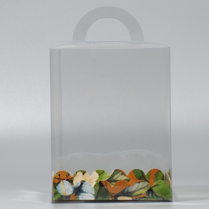 Коробка кондитерская, сундук, упаковка, &laquo;Ты моё счастье&raquo;, 14 х 14 х 18 см