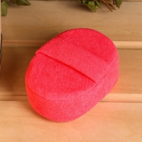 Мочалка банная "Объемный овал", крапива Мочалка банная "Объемный овал", крапива