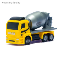 Набор инерционных машин «Стройка», 3 штуки, в пакете Набор инерционных машин «Стройка», 3 штуки, в пакете