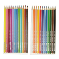 Карандаши 24 цвета, Koh-I-Noor 3134 TRIOCOLOR, картонная упаковка, европодвес Карандаши 24 цвета, Koh-I-Noor 3134 TRIOCOLOR, картонная упаковка, европодвес