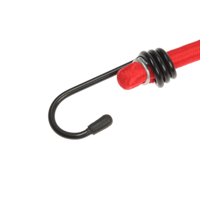 Резинка для крепления багажа Резинка для крепления багажа "Паук" 80 см, d8 мм, металлические крючки, набор 4 шт