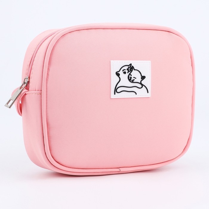 Сумка кросс-боди на молнии, цвет розовый Сумка кросс-боди на молнии, цвет розовый