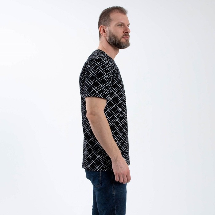 Футболка SL Футболка SL "Геометрия", 46, чёрный