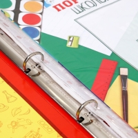 Папка школьная на кольцах «Портфолио школьника», 10 листов-разделителей, 24,5 х 32 см. Папка школьная на кольцах «Портфолио школьника», 10 листов-разделителей, 24,5 х 32 см.