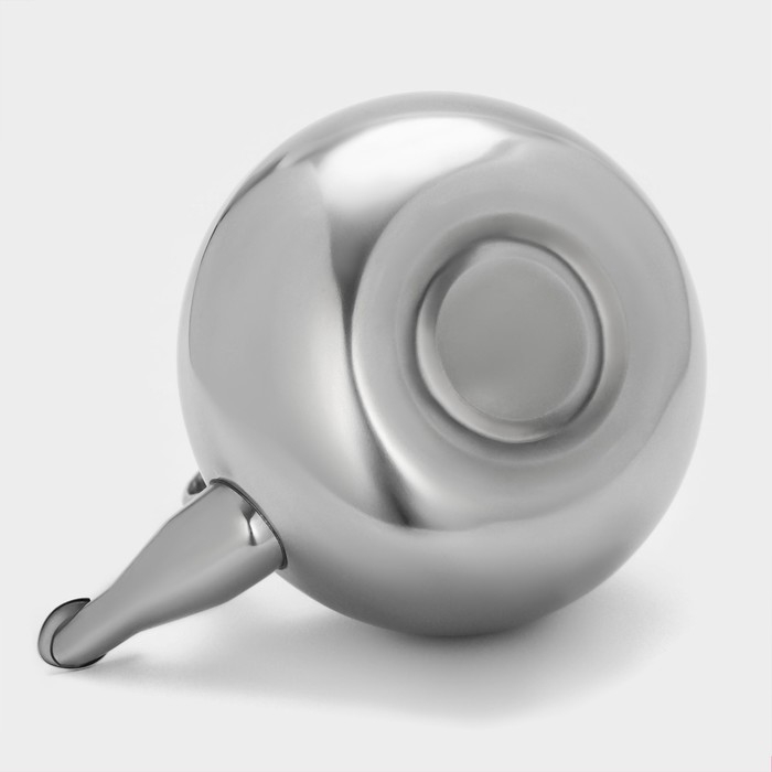 Чайник из нержавеющей стали «Арес», 1,2 л, металлическое сито, цвет хромированный Чайник из нержавеющей стали «Арес», 1,2 л, металлическое сито, цвет хромированный