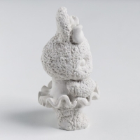 Молд силиконовый "Зайчик в юбочке" 8х4,5х4,5см МИКС