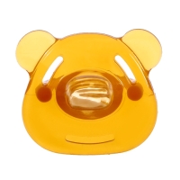 Пустышка с держателем, набор, в контейнере, коричневый Пустышка с держателем, набор, в контейнере, коричневый