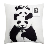 Наволочка декоративная Этель &laquo;Пандочки&raquo; 40 х 40 см, велюр