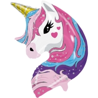 Шар фольгированный 26" «Единорог», фигура, индивидуальная упаковка Шар фольгированный 26" «Единорог», фигура, индивидуальная упаковка