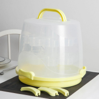 Тортовница с крышкой, 29&times;24 см, 24 ячейки, переносная, цвет МИКС