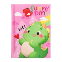 Записная книжка подарочная, 45 листов, линия, на замке Дракоша (16,3х12,7см) Записная книжка подарочная, 45 листов, линия, на замке Дракоша (16,3х12,7см)