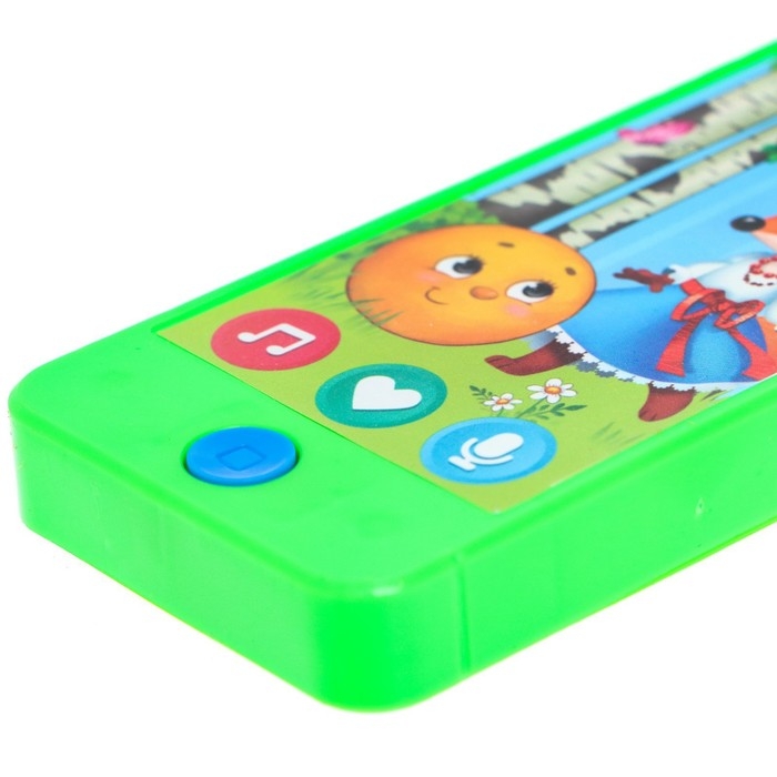 Музыкальный телефон «Лиса и колобок», звук, свет Музыкальный телефон «Лиса и колобок», звук, свет