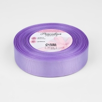 Лента репсовая, 25 мм, 23 &plusmn; 1 м, цвет сиреневый №21