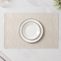 Салфетки сервировочные на стол Доляна &laquo;Гипноз&raquo;, 4 шт, 30&times;45 см, цвет бежевый