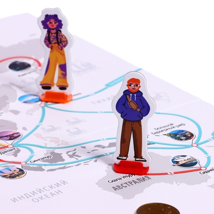 Настольная игра &laquo;Орёл или решка. Мир&raquo;