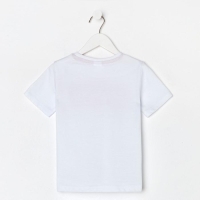 Футболка MARVEL, рост 98-104, белый