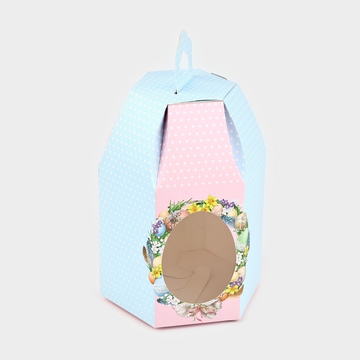 Коробка складная &laquo;Светлой Пасхи&raquo;, 16.5 х 14.5 х 21 см