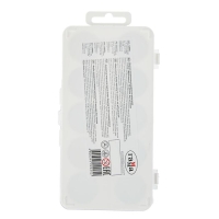 Акварель 10 цветов &laquo;Гамма&raquo; &laquo;Мультики&raquo;, в пластиковой коробке, без кисти