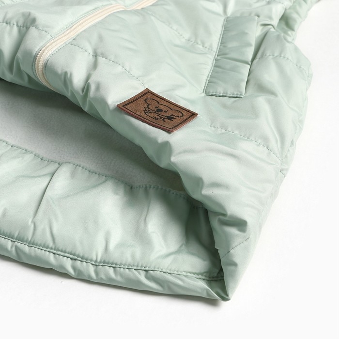 Жилет детский Единорожка, цвет мятный/розовый, рост 98 см