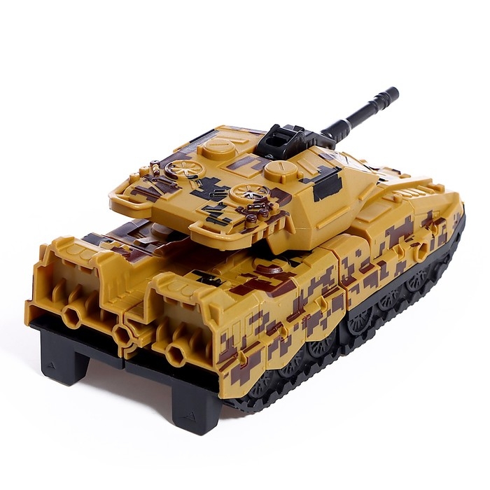 Робот &laquo;Танк&raquo;, трансформируется, цвет МИКС