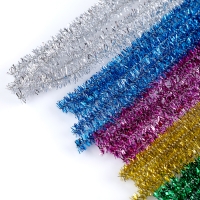 Проволока с ворсом для поделок и декорирования, набор 30 шт., цвета МИКС с блеском Проволока с ворсом для поделок и декорирования, набор 30 шт., цвета МИКС с блеском