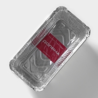 Набор форм из фольги для выпечки и запекания Доляна, 900 мл, 21,3×11×6,3 см, 3 шт Набор форм из фольги для выпечки и запекания Доляна, 900 мл, 21,3×11×6,3 см, 3 шт