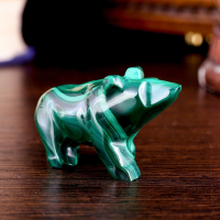 Сувенир "Медведь", натуральный малахит Сувенир "Медведь", натуральный малахит