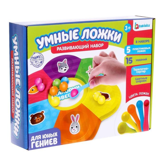 Развивающий набор &laquo;Умные ложки&raquo;