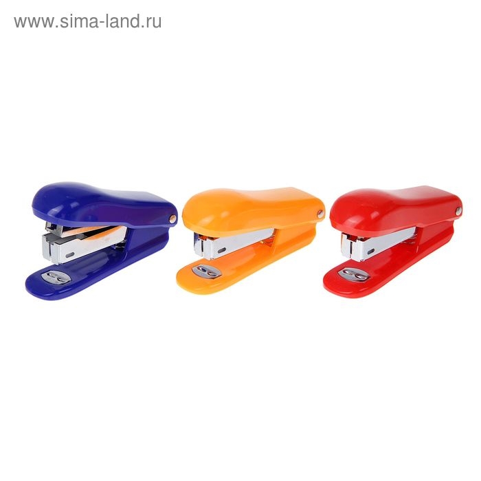 Степлер №24/6 "Классика" до 20 листов, МИКС