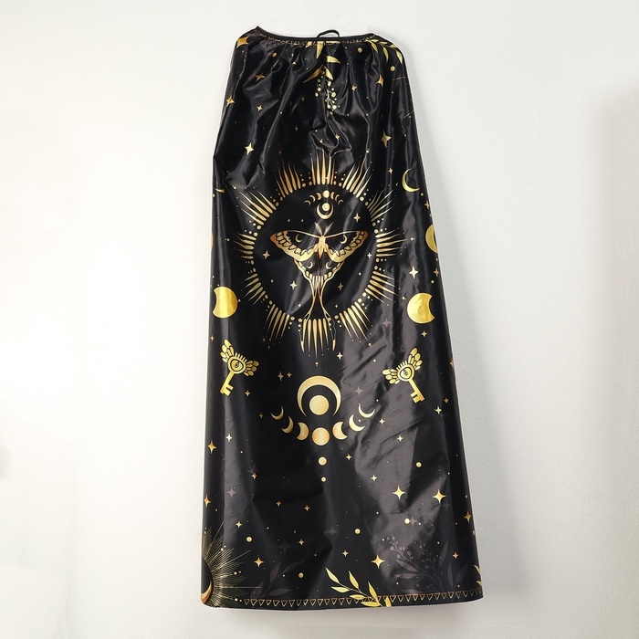 Карнавальный набор &laquo;Лунная ведьма&raquo;: плащ 120 см, шляпа, перчатки, палочка