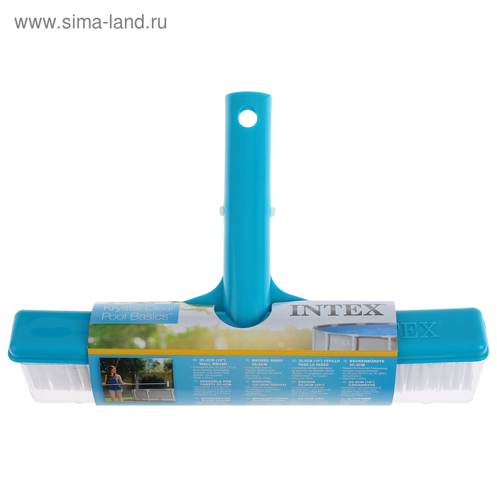 Щётка для чистки бассейна, прямая, 25.4 см, 29052 INTEX Щётка для чистки бассейна, прямая, 25.4 см, 29052 INTEX