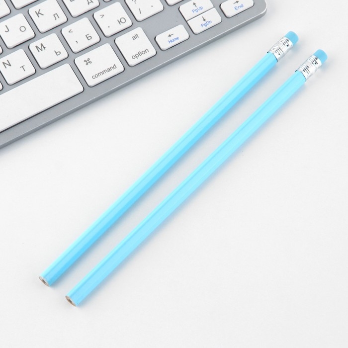 Подарочный набор &laquo;Спешу за счастьем&raquo;, карандаши 2 шт, ластики 2 шт, блокнот