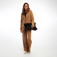 Сумка-шопер женская, TEXTURA, большой размер, цвет чёрный