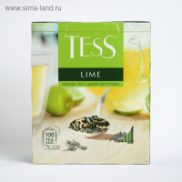 Чай Tess Лайм, с добавками, 100 х 1,5 г Чай Tess Лайм, с добавками, 100 х 1,5 г