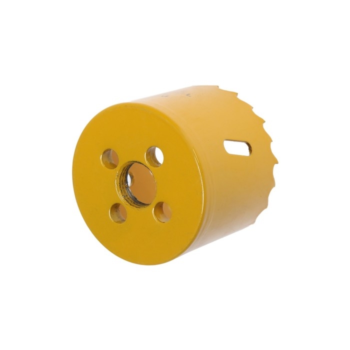 Коронка биметаллическая ТУНДРА, 54 мм, M16 с дополнительной фиксацией Коронка биметаллическая ТУНДРА, 54 мм, M16 с дополнительной фиксацией