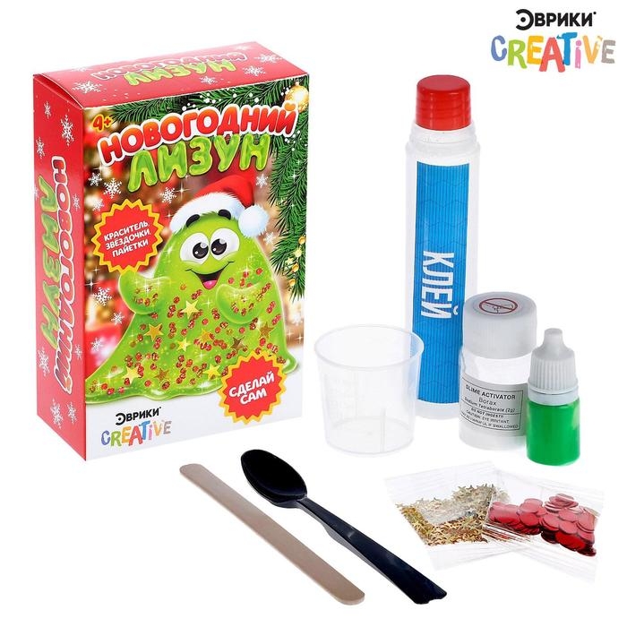 Опыты для детей «Новогодний лизун» Опыты для детей «Новогодний лизун»