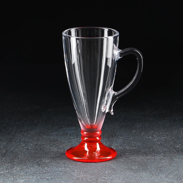 Кружка &laquo;Яркость&raquo;, стеклянная, 250 мл, цветное дно